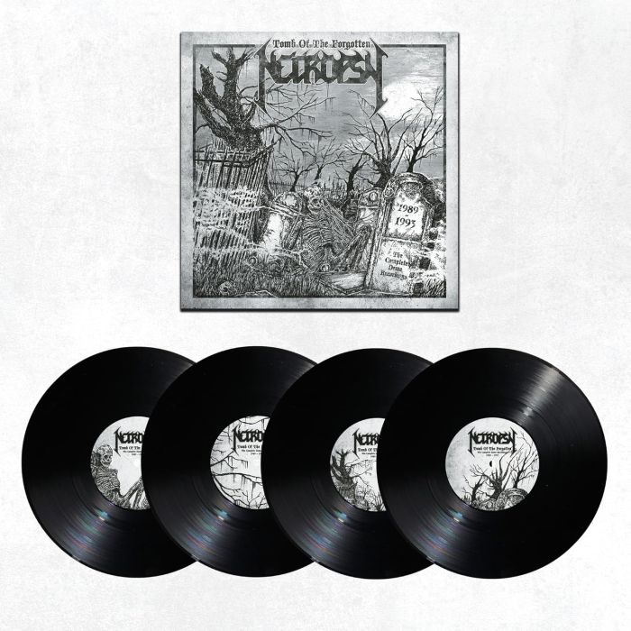 NECROPSY - TOMB OF THE FORGOTTEN (THE COMPLETE DEMO RECORDINGS 1989-1993/4LP