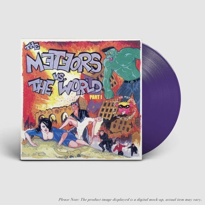 METEORS - METEORS VS. THE WORLD PART I (PURPLE VINYL)