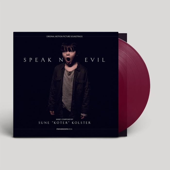 SUNE KOTER KOLSTER - SPEAK NO EVIL (OST) (LIMITED/TRANSPARENT VIOLET VINYL)