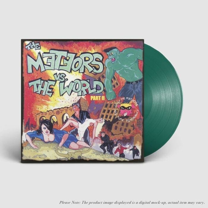 METEORS - METEORS VS. THE WORLD PART II (TRANSPARENT GREEN VINYL)