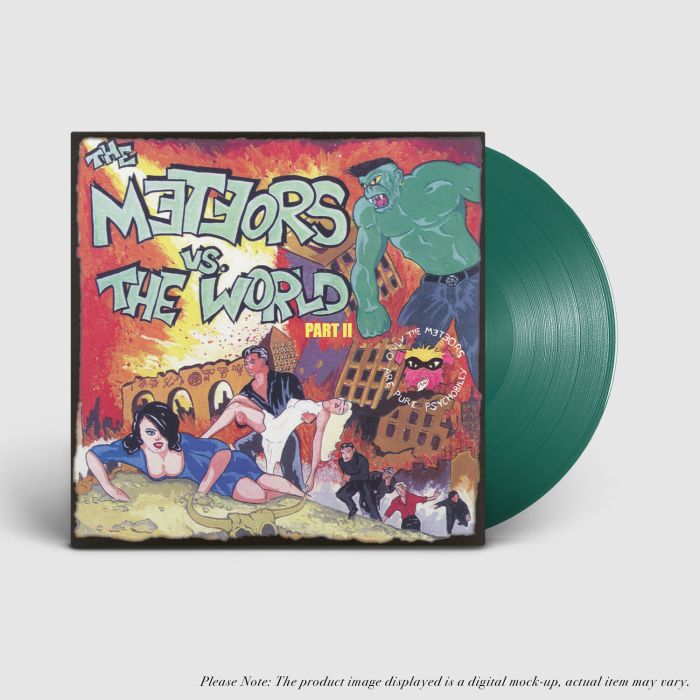 METEORS - METEORS VS. THE WORLD PART II (TRANSPARENT GREEN VINYL)