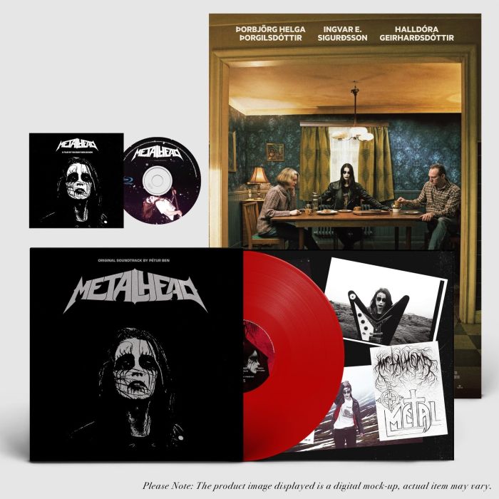PETUR BEN - METALHEAD OST (BLOOD RED VINYL/BOOKLET/POSTER/LIMITED)
