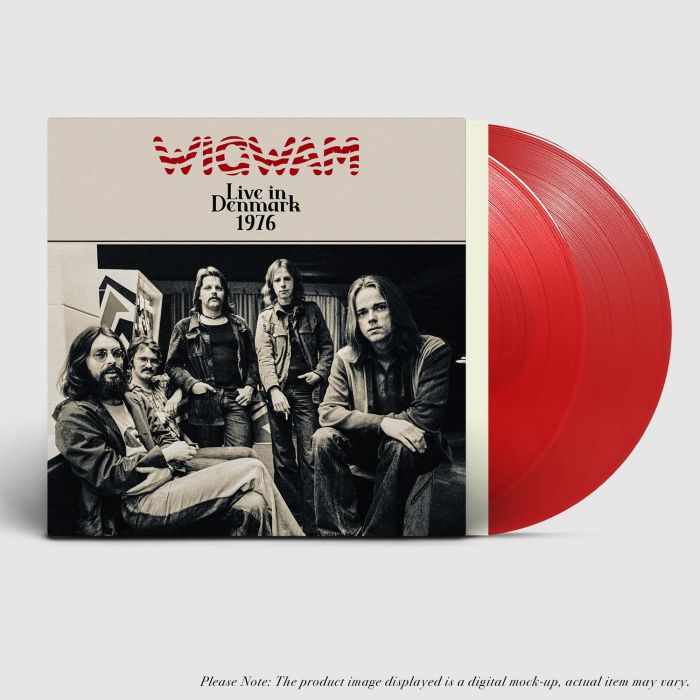 WIGWAM - LIVE IN DENMARK 1976 (RED VINYL)