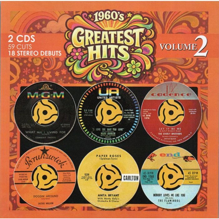 VARIOUS ARTISTS - 1960'S GREATEST HITS, VOL. 2