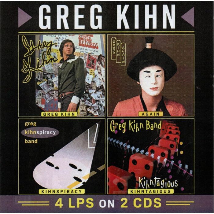 GREG KIHN - GREG KIHN/AGAIN/KIHNSPIRACY/KIHNTAGIOUS
