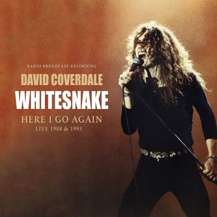 DAVID; WHITESNAKE COVERDALE - HERE I GO AGAIN (WHITE VINYL)