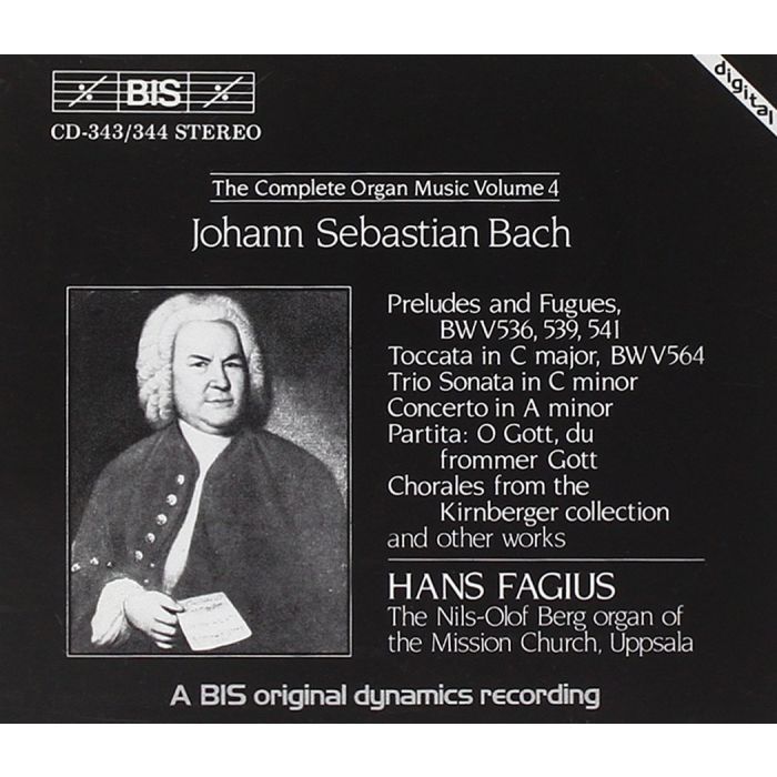 J.S. BACH - V 4: COMPLETE ORGAN MUSIC (PRE