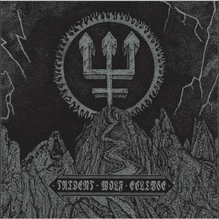 WATAIN - TRIDENT WOLF ECLIPSE (SILVER/WHITE MARBLE VINYL)