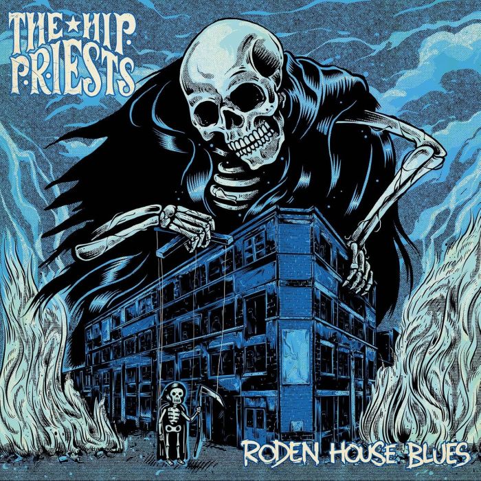 HIP PRIESTS - RODEN HOUSE BLUES (PINK & YELLOW SPLATTER VINYL)