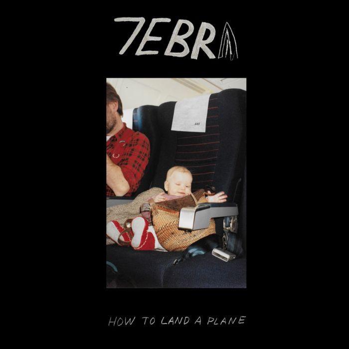 7EBRA - HOW TO LAND A PLANE (TRANSPARENT RED VINYL)