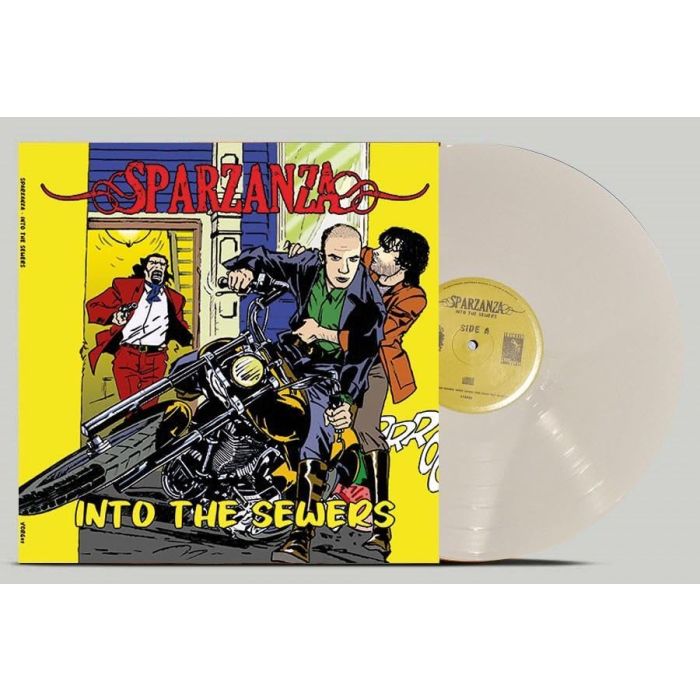 SPARZANZA - INTO THE SEWERS (WHITE VINYL)