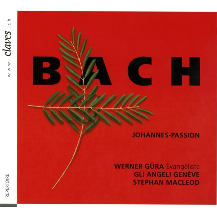 GLI ANGELI GENEVE / STEPHAN MACLEOD - J.S. BACH: JOHANNES-PASSION