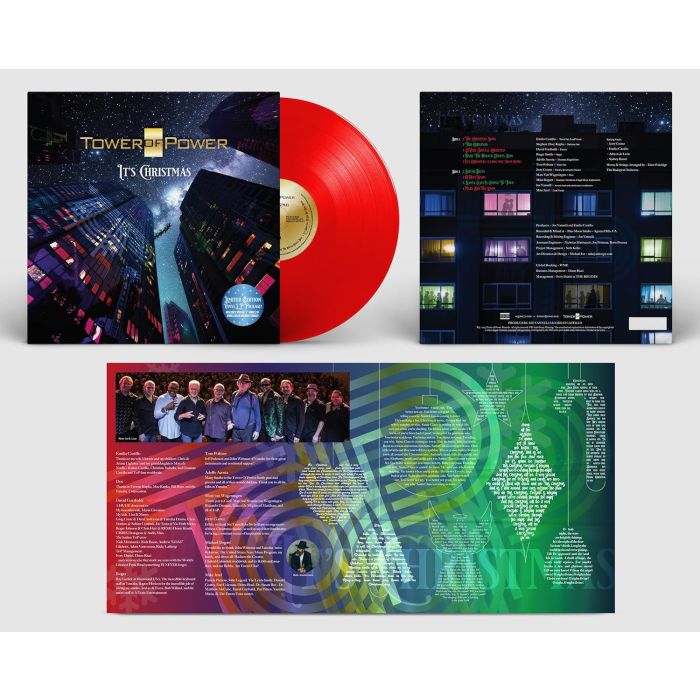 TOWER OF POWER - IT'S CHRISTMAS (RED VINYL)