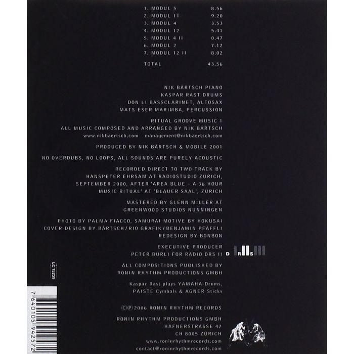 NIK'S MOBILE BAERTSCH - RITUAL GROOVE MUSIC