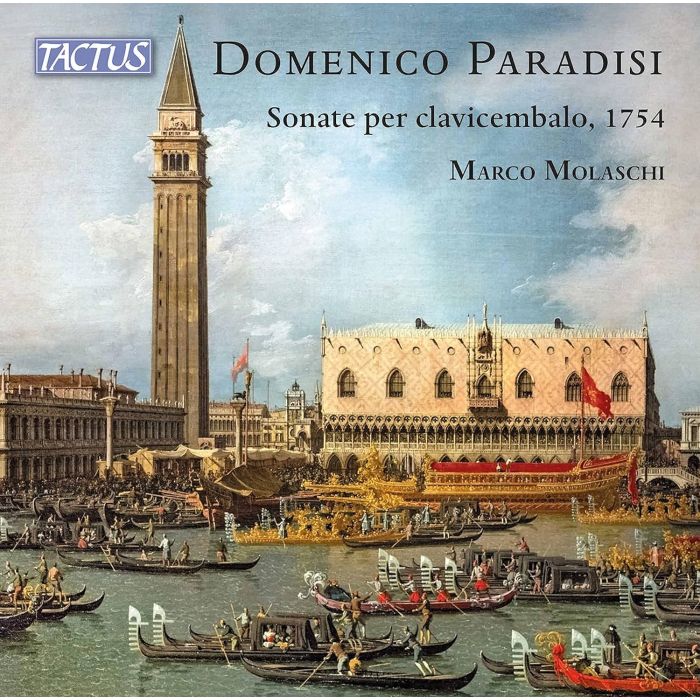 MARCO MOLASCHI - PARADISI: SONATE PER CLAVICEMBALO