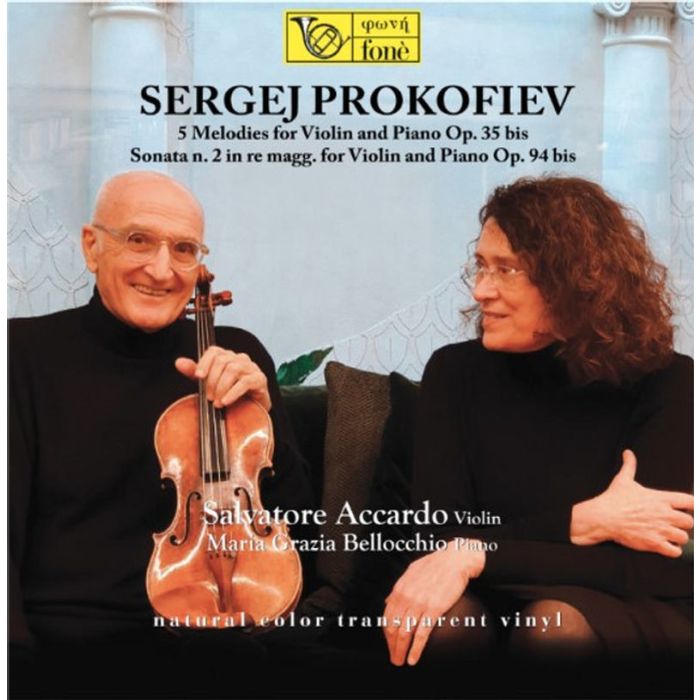 Accardo/Bellocchio - Bellocchio / Sergei Prokofiev: 5 Melodies For Violin And Piano