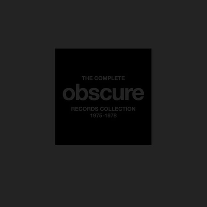 VARIOUS ARTISTS - COMPLETE OBSCURE RECORDS COLLECTION 1975-1978
