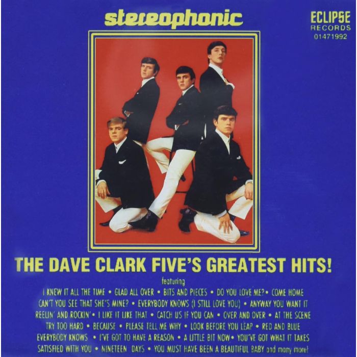 DAVE CLARK FIVE - GREATEST HITS STEREOPHONIC
