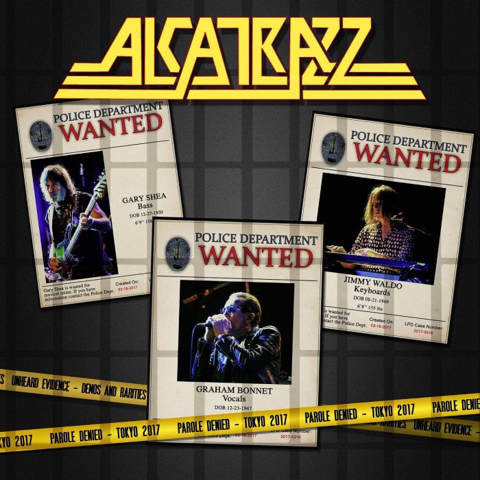 ALCATRAZZ - PAROLE DENIED - TOKYO 2017