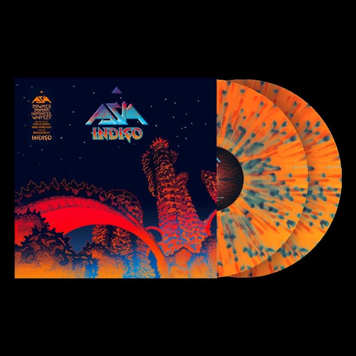 ASIA - INDIGO (ORANGE BLUE SPLATTER VINYL)