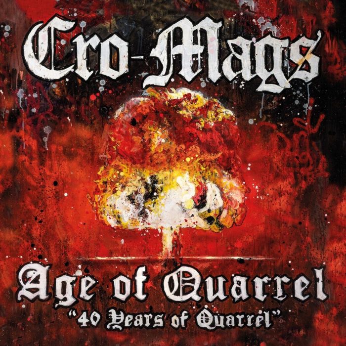 CRO-MAGS - AGE OF QUARREL: 40 YEARS OF QUARREL (CRYSTAL RED SPLATTER VINYL)