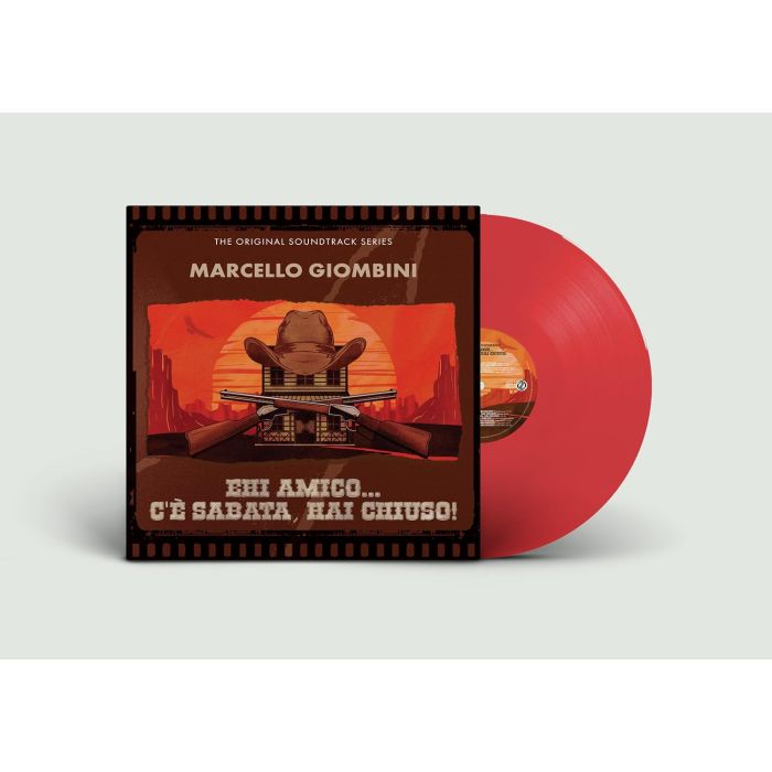 GIOMBINI MARCELLO - EHI AMICO…C'E SABATA, HAI CHIUSO! (180G/TRANSPARENT RED VINYL/NUM