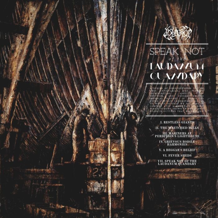 ASHENSPIRE - SPEAK NOT OF THELAUDANUM QUANDARY