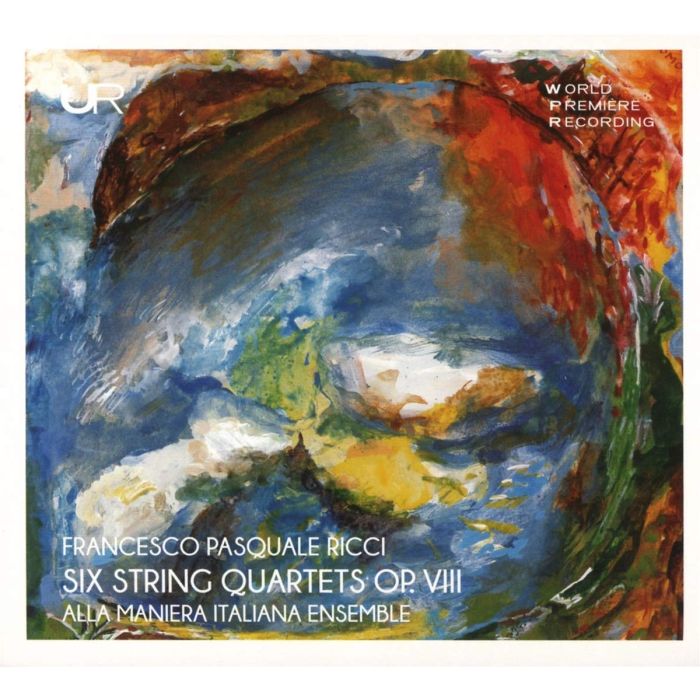 ALLA MANIERA ITALIANA ENSEMBLE - RICCI: 6 STRING QUARTETS, OP. VIII