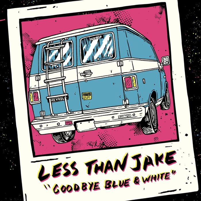 LESS THAN JAKE - GOODBYE BLUE & WHITE