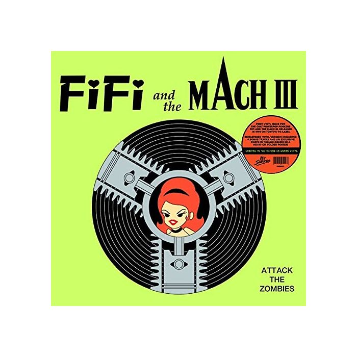 FIFI & THE MACH 3 - ATTACK THE ZOMBIES (GREEN VINYL)