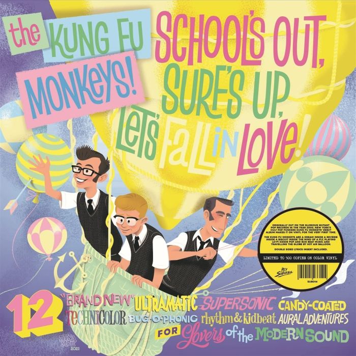 KUNG FU MONKEYS - SCHOOL'S OUT, SURF'S UP, LET'S FALL IN LOVE!