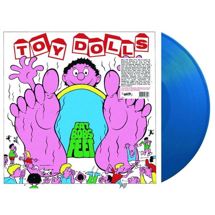 TOY DOLLS - FAT BOBS FEET (BLUE VINYL)