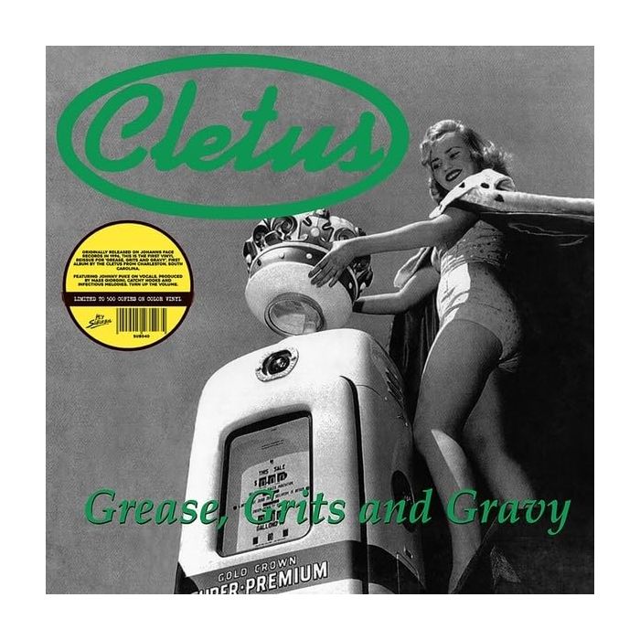CLETUS - GREASE. GRITS & GRAVY (COLOURED VINYL)