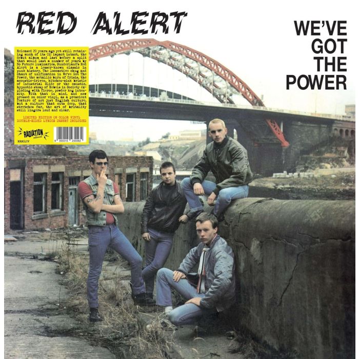 RED ALERT - WE'VE GOT THE POWER (YELLOW VINYL)
