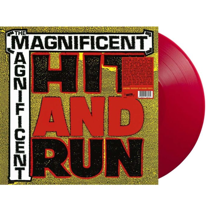MAGNIFICENT - HIT & RUN (RED VINYL)