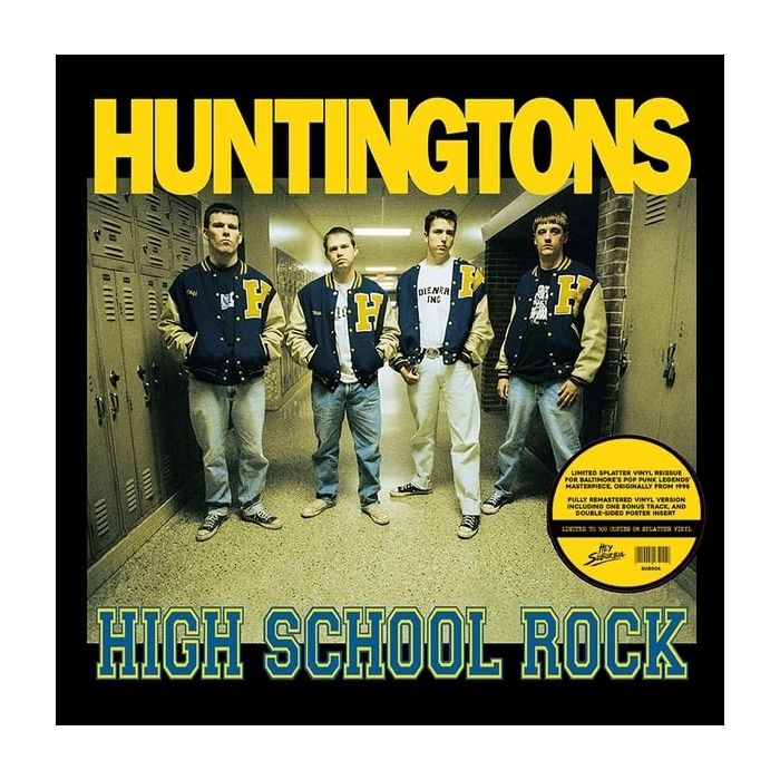 HUNTINGTONS - HIGH SCHOOL ROCK (SPLATTER VINYL)
