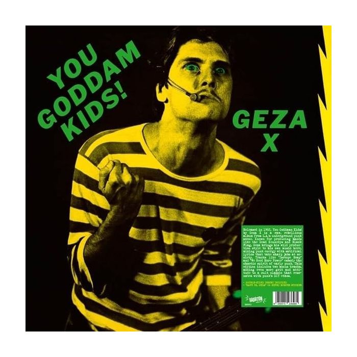 GEZA X - YOU GODDAMN KIDS! (COLOR VINYL)
