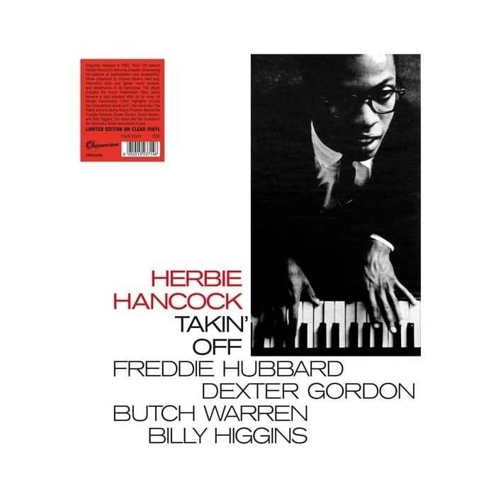 HERBIE HANCOCK - TAKIN OFF (CLEAR VINYL)