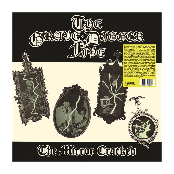 GRAVEDIGGER V - MIRROR CRACKED (WHITE VINYL)