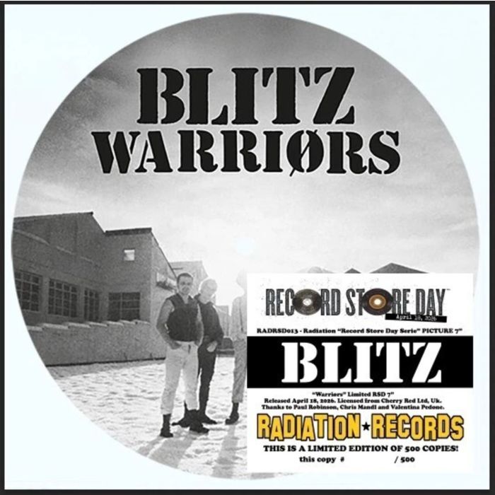 BLITZ - WARRIORS/YOUTH (LIMITED EDITION/PICTURE DISC)