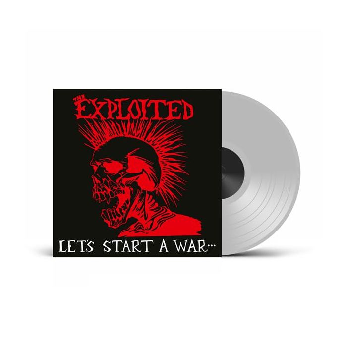 EXPLOITED - LET'S START A WAR... (CLEAR VINYL)