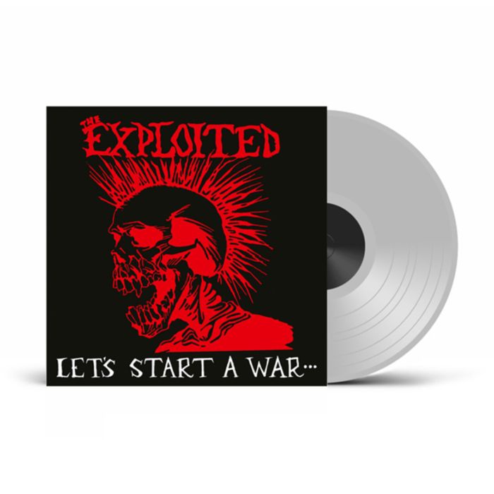 EXPLOITED - LET'S START A WAR... (CLEAR VINYL)