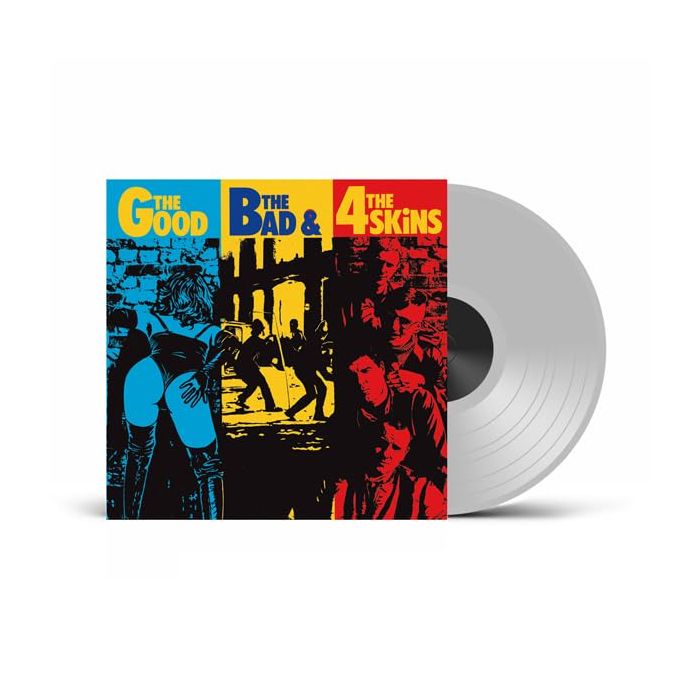 4 SKINS - GOOD.THE BAD & THE UGLY (CLEAR VINYL)