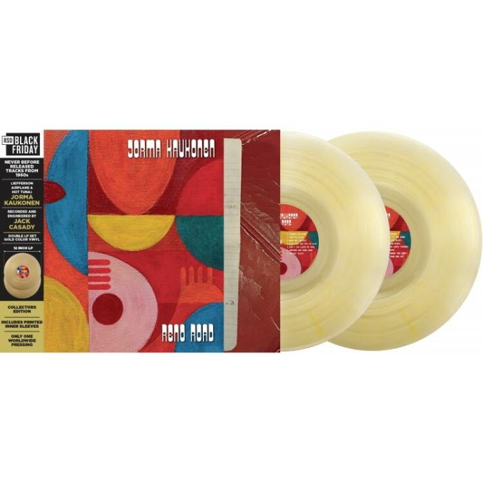 (BF24) Jorma Kaukonen - Reno Road (LIMITED GOLD DOUBLE VINYL)