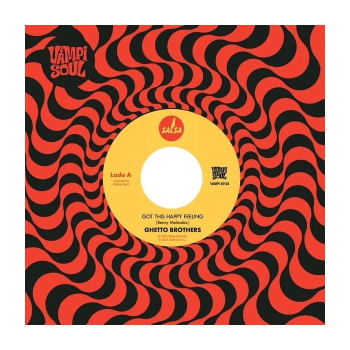 GHETTO BROTHERS - GOT THIS HAPPY FEELING/GIRL FROM THE MOUNTAIN