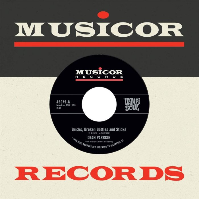 PARRISH,DEAN; PORGY & THE MONARCHS - BRICKS, BROKEN BOTTLES & STICKS / MY HEART CRIES FOR YOU