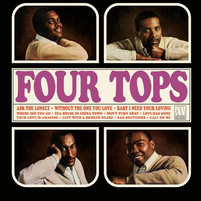 FOUR TOPS - FOUR TOPS (MONO EDITION)