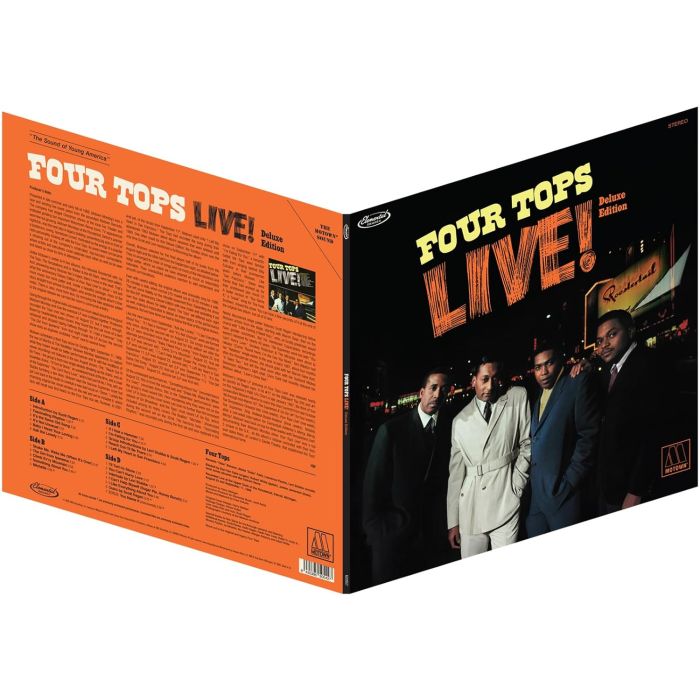 FOUR TOPS - FOUR TOPS LIVE - COMPLETE PERFORMANCE (DELUXE)