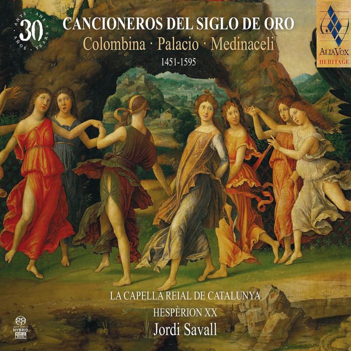 JORDI SAVALL - CANCIONEROS DEL SIGLO DE ORO 1451-1595 (REISSUE)