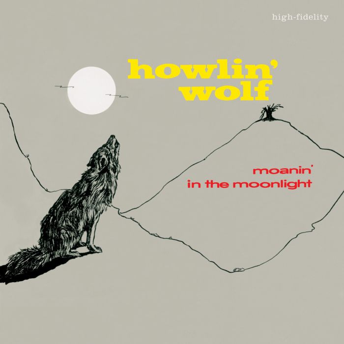 HOWLIN' WOLF - MOANIN IN THE MOONLIGHT (CLEAR VINYL)